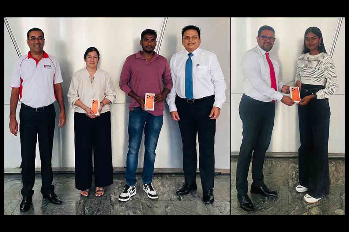 Seylan Cards Concludes “Swipes & Surprises” Campaign, Rewarding Cardholders with iPhone 17 Pro Prizes